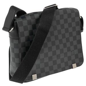 Authentic Louis Vuitton Damier Graphite District PM
